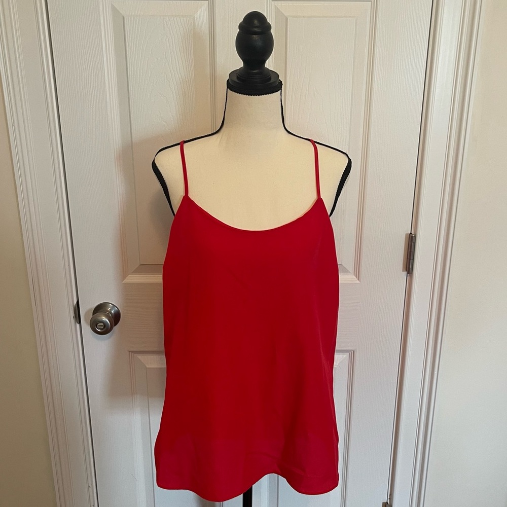 J Crew Red Tank